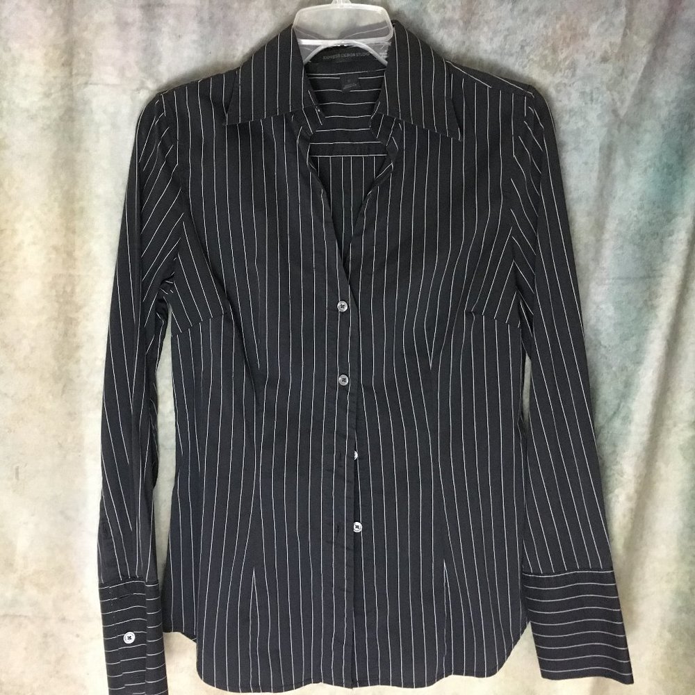 Black & White pinstripe shirt